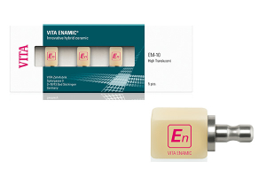 Стоматорг - Блоки ENAMIC для Cerec/in Lab, 1M2-HT High Translucent, 5 шт