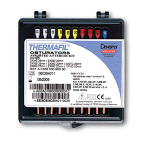 Thermafil Ass. Kit ISO 45-100 25 мм, 20 шт. - комплект обтураторов (3*045 3*050 3*055 3*060 3*070 2*080 2*090 1*100).