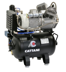Компрессор Cattani на 2 установки, ресивер 30 л - Cattani