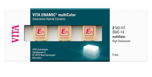 Стоматорг - Блоки ENAMIC Multicolor  для Cerec/in Lab, 1M1-HT  5 шт