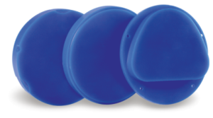 Стоматорг - Диск из воска Aconia, цвет синий, размер 95 мм мм, толщина 12 мм