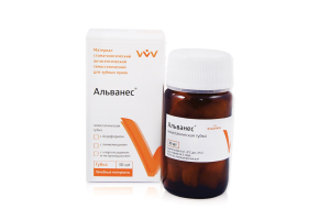Стоматорг - Губка Альванес с линкомицином – антисептический болеутоляющий гемостатический рассасывающийся компресс для альвеол