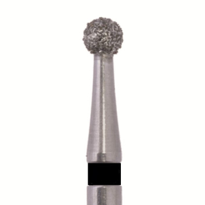 Стоматорг - Бор алмазный 801 016 FG XL, черный, 5 шт. Форма: шар
