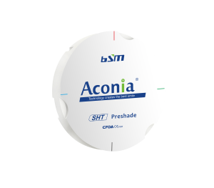 Стоматорг - Диск из диоксида циркония Aconia,SHT, оттенок B1, размер 95 мм, толщина 25 мм
