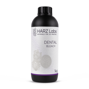 Стоматорг - Фотополимер HARZ Labs Dental Bleach для LCD/DLP принтеров, 1 литр