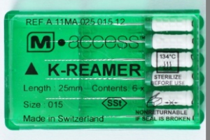 Стоматорг - K-Reamer N25 L31 6 шт. M-ACCESS - ручной каналорасширитель.