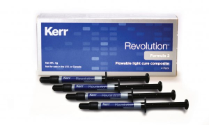 Kerr Revolution Formula 2 - жидкий композитный материал, белый дентин.