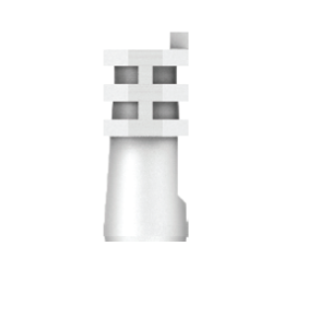 Стоматорг - Колпачок слепочный диаметр 4,5 мм, длина 11 мм, белый, стандартная линейка.
