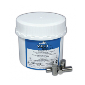 Стоматорг - Сплав Solidur CoCr для бюгелей, Co(63%), Cr(29,4%), 1 кг.