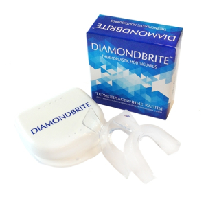 Капы термопластичные Diamondbrite 2 шт/уп.в комплекте с боксом пластиковым 
